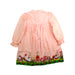A Pink Long Sleeve Dresses from Balabala in size 4T for girl. (Back View)