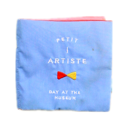 A Blue Soft Toys from Manhattan Toy in size 0-3M for neutral. (Front View)