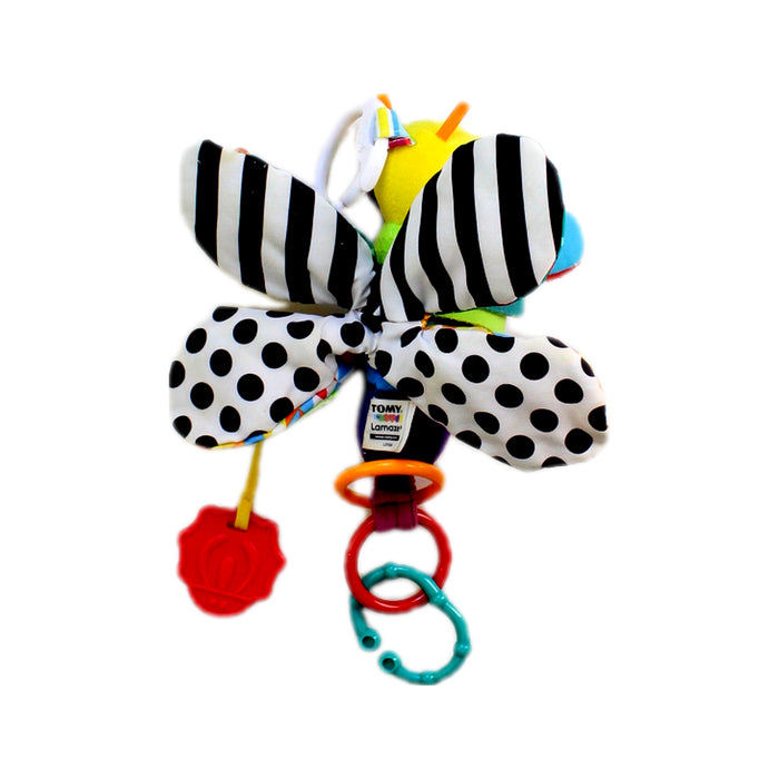 A Multicolour Musical Toys & Rattles from Lamaze in size 0-3M for girl. (Back View)