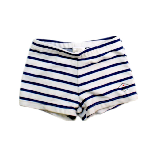 A White Swim Shorts from Week-end a la Mer in size 18-24M for boy. (Front View)