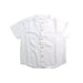 A White Short Sleeve Shirts from NORALEE in size 12-18M for boy. (Front View)