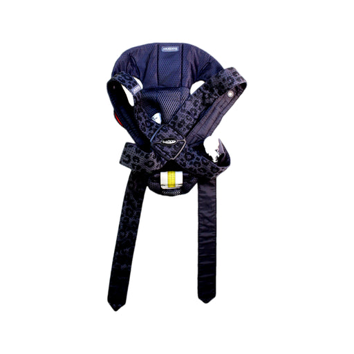 A Black Baby Carriers from BabyBjorn in size 0-3M for neutral. (Front View)