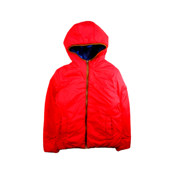 A Blue Puffer/Quilted Jackets from Catimini in size 10Y for boy. (Back View)