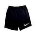 A Black Active Shorts from Nike in size 10Y for boy. (Front View)