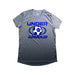 A Grey Short Sleeve T Shirts from Under Armour in size 10Y for girl. (Front View)
