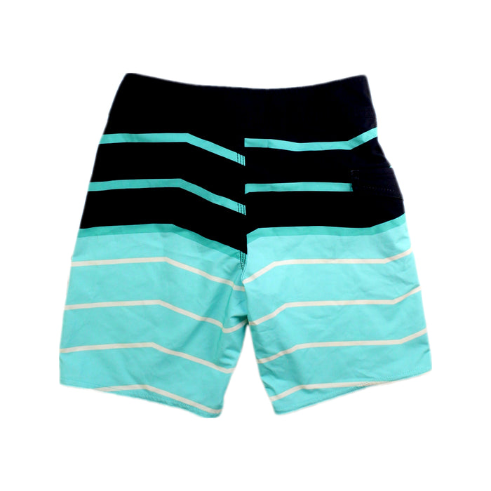 A Black Swim Shorts from Volcom in size 10Y for boy. (Back View)