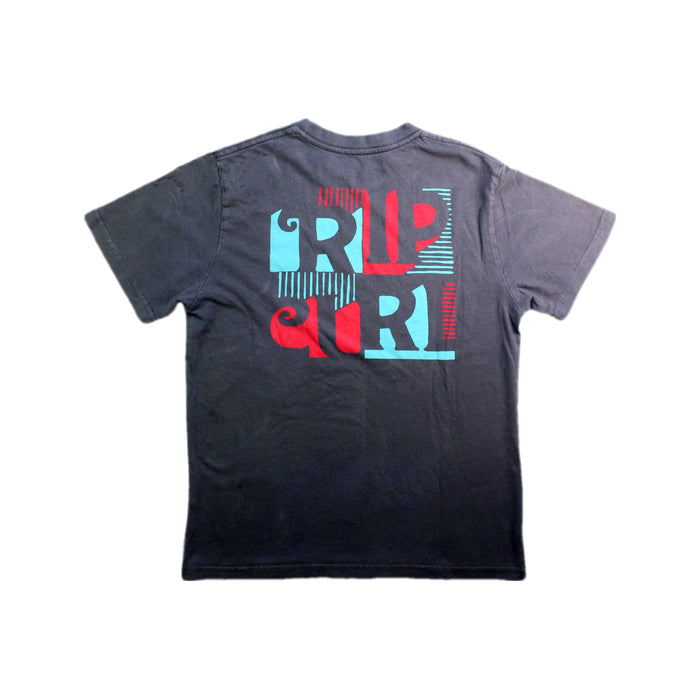 A Black Short Sleeve T Shirts from Rip Curl in size 10Y for boy. (Back View)