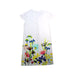 A Multicolour Short Sleeve Dresses from Catimini in size 12Y for girl. (Back View)
