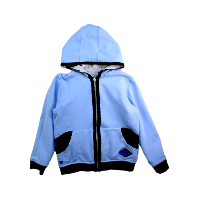 A Grey Lightweight Jackets from Catimini in size 10Y for boy. (Back View)