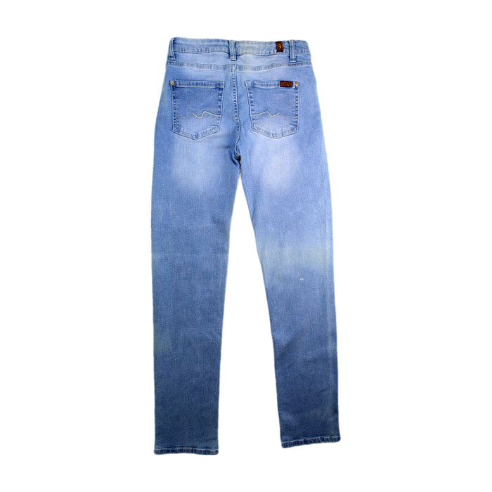 A Blue Jeans from 7 For All Mankind in size 8Y for girl. (Back View)