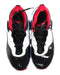 A Black Sneakers from Air Jordan in size 12Y for boy. (Back View)