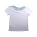 A White Short Sleeve Tops from Cyrillus in size 8Y for girl. (Back View)