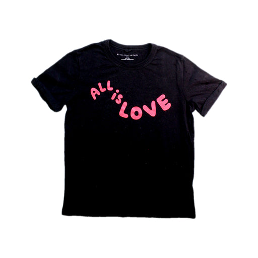 A Black Short Sleeve T Shirts from Stella McCartney in size 8Y for girl. (Front View)