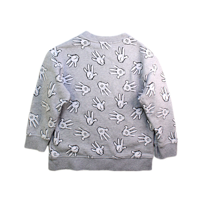 A Grey Crewneck Sweatshirts from Stella McCartney in size 4T for boy. (Back View)