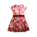 A Pink Short Sleeve Dresses from Molo in size 9Y for girl. (Back View)