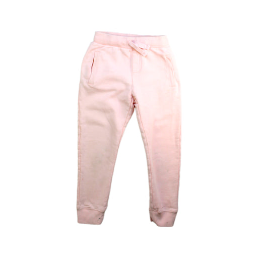 A Pink Sweatpants from Seed in size 6T for girl. (Front View)