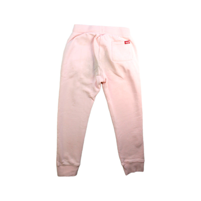 A Pink Sweatpants from Seed in size 6T for girl. (Back View)