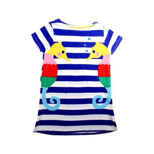 A Multicolour Short Sleeve Dresses from Boden in size 9Y for girl. (Front View)