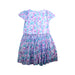 A Multicolour Short Sleeve Dresses from Jacadi in size 8Y for girl. (Back View)