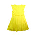 A Yellow Sleeveless Dresses from Jacadi in size 8Y for girl. (Back View)