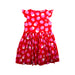 A Red Sleeveless Dresses from Jacadi in size 8Y for girl. (Front View)