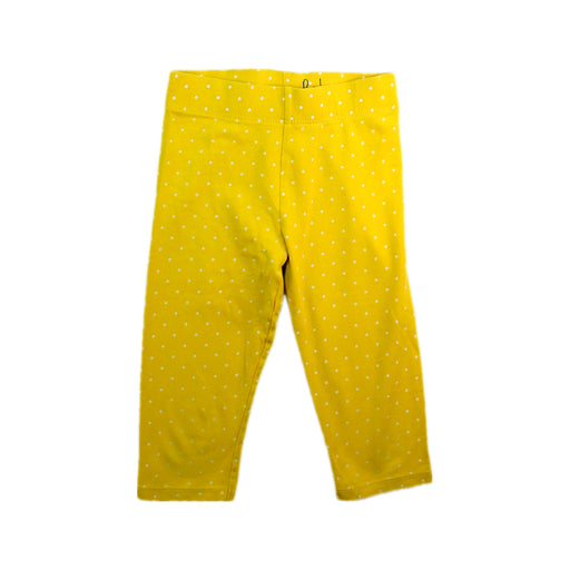 A Yellow Leggings from Boden in size 5T for girl. (Front View)