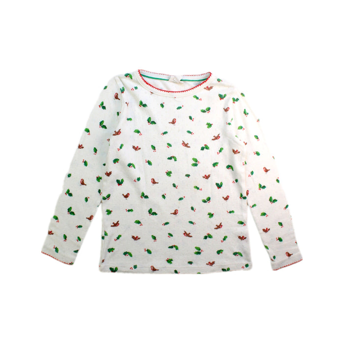 A White Separates from Boden in size 6T for girl. (Front View)