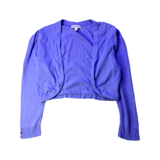A Purple Cardigans from Monsoon in size 6T for girl. (Front View)