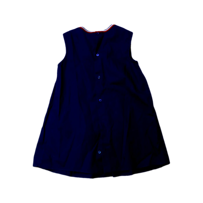 A Navy Sleeveless Dresses from Gucci in size 2T for girl. (Back View)