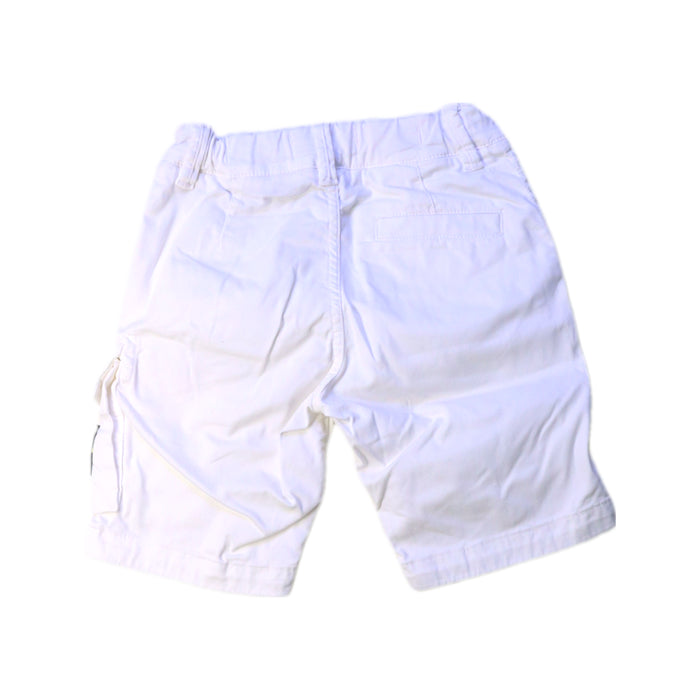 A White Shorts from Stone Island in size 2T for boy. (Back View)