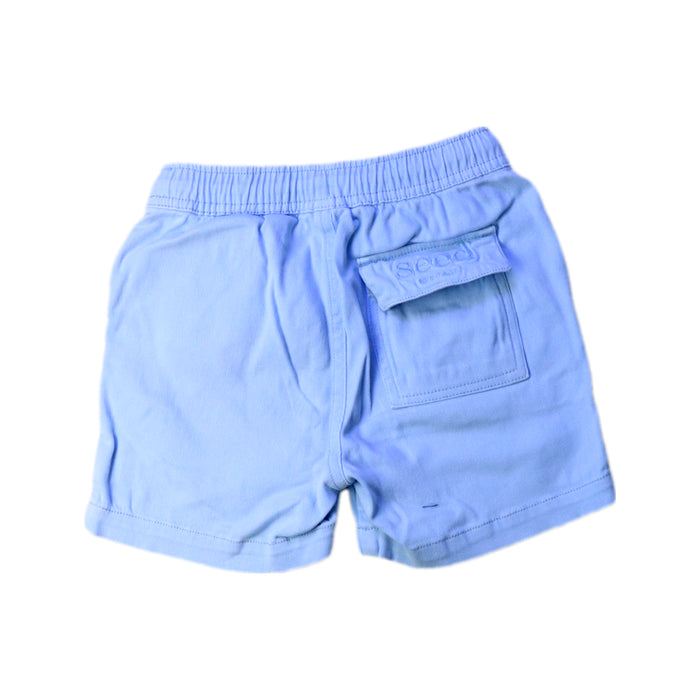 A Blue Shorts from Seed in size 3T for boy. (Back View)