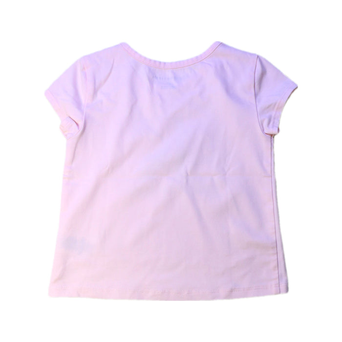 A Pink Short Sleeve T Shirts from Calvin Klein in size 3T for girl. (Back View)