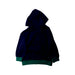 A Navy Hooded Sweatshirts from BEAMS in size 2T for boy. (Back View)