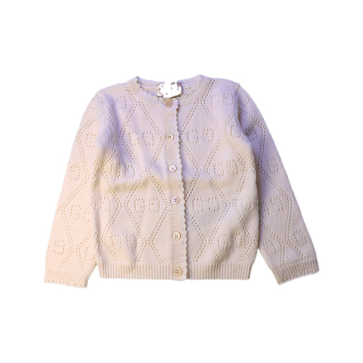 A Beige Cardigans from Gucci in size 18-24M for girl. (Front View)