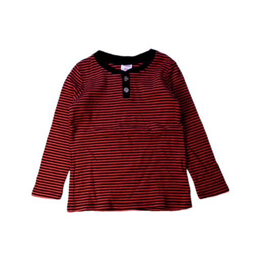 A Red Long Sleeve Tops from Seed in size 18-24M for boy. (Front View)
