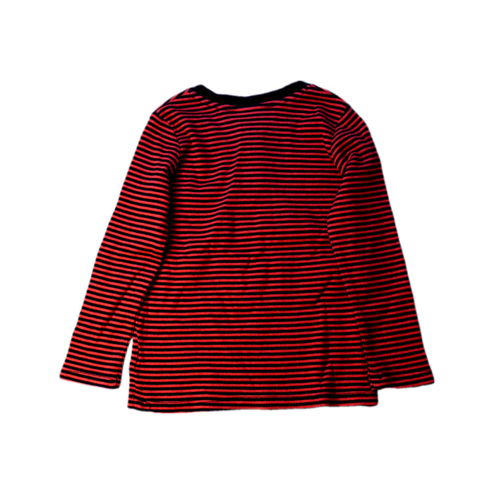 A Red Long Sleeve Tops from Seed in size 18-24M for boy. (Back View)