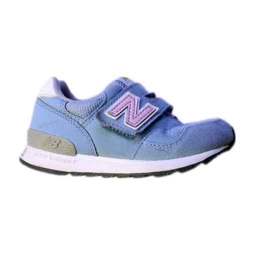 A Blue Sneakers from New Balance in size 3T for neutral. (Front View)