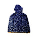 A Navy Rain Jackets from Patagonia in size 10Y for boy. (Back View)