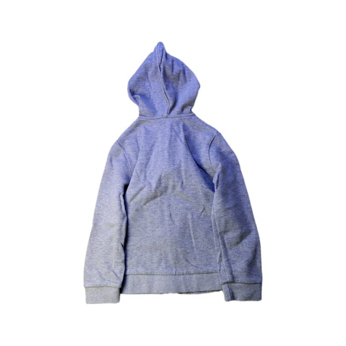 A Grey Zippered Sweatshirts from Jacadi in size 6T for boy. (Back View)