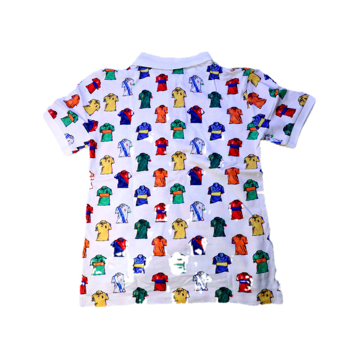 A Multicolour Short Sleeve Polos from Polo Ralph Lauren in size 8Y for boy. (Back View)