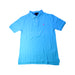 A Blue Short Sleeve Polos from Polo Ralph Lauren in size 10Y for boy. (Front View)