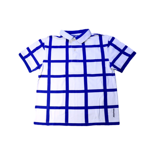 A Blue Short Sleeve Polos from Jacadi in size 10Y for boy. (Front View)