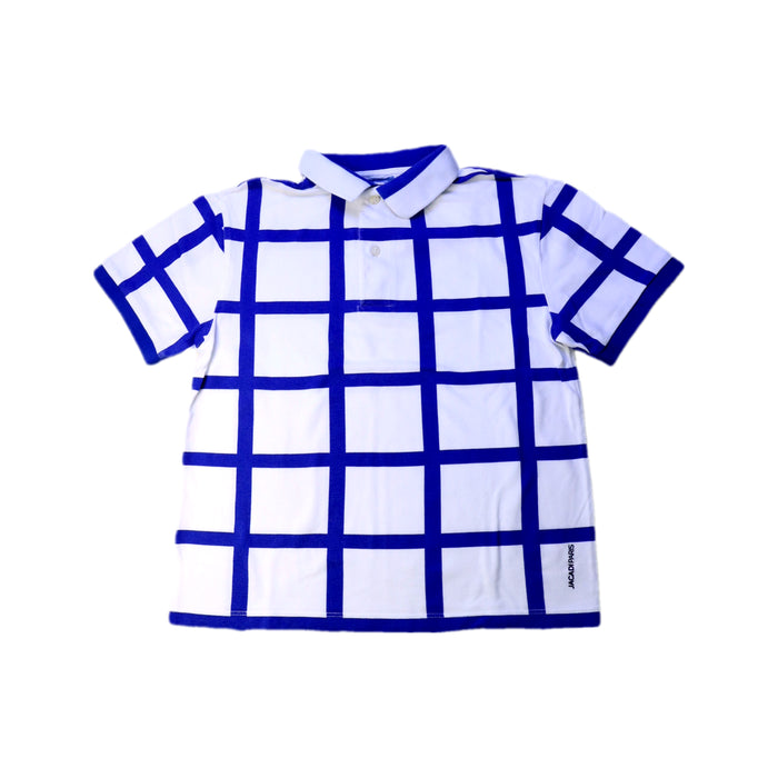 A Blue Short Sleeve Polos from Jacadi in size 10Y for boy. (Front View)
