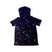 A Black Hooded Sweatshirts from Abercrombie & Fitch in size 9Y for boy. (Back View)