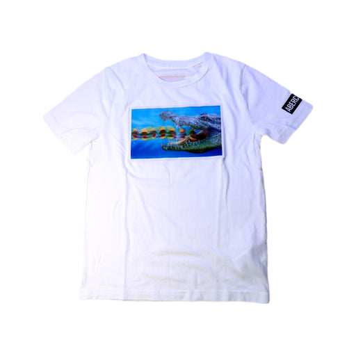 A White Short Sleeve T Shirts from Abercrombie & Fitch in size 9Y for neutral. (Front View)