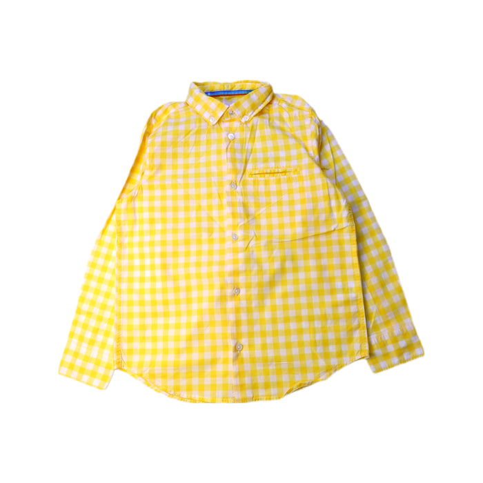 A Yellow Long Sleeve Shirts from Jared.M in size 7Y for boy. (Front View)