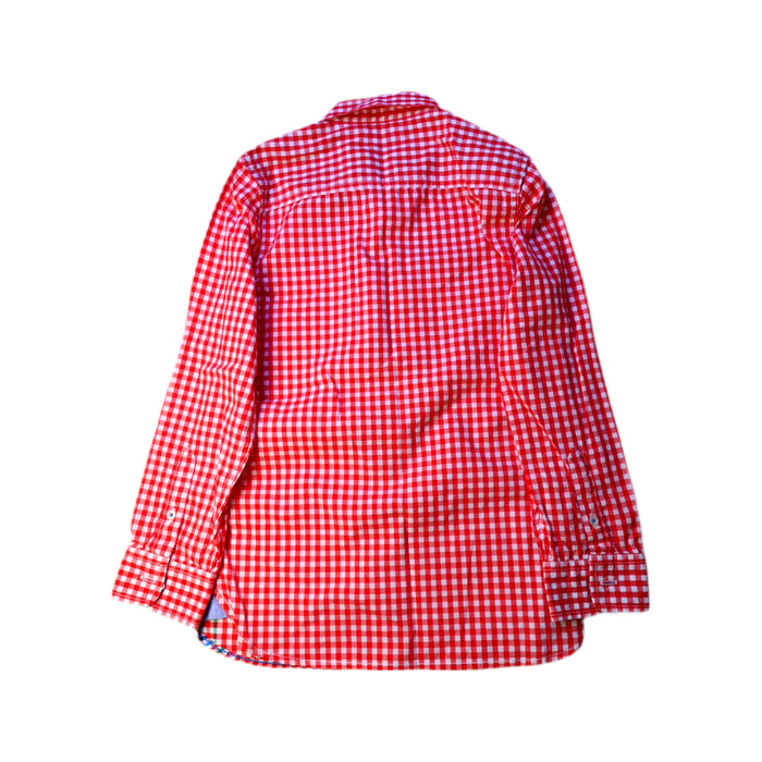 A Red Long Sleeve Shirts from Boden in size 8Y for boy. (Back View)