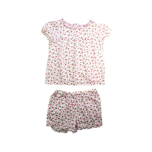 A Pink Shorts Sets from Boden in size 5T for girl. (Front View)