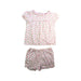 A Pink Shorts Sets from Boden in size 5T for girl. (Front View)