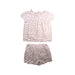 A Pink Shorts Sets from Boden in size 5T for girl. (Back View)